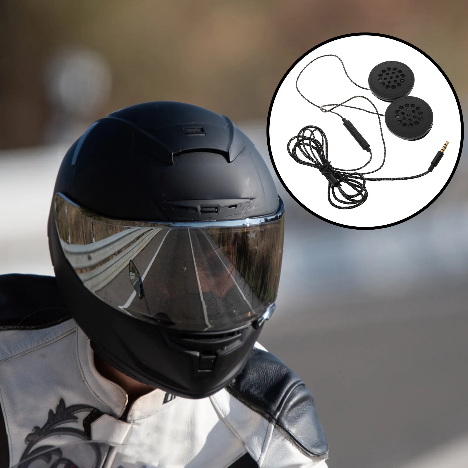 Dual Wired Motorcycle Hardhat High Fidelity Sound Clear Audio Comfortable Fit Outdoor Sports Headset Handsfree Mic
Dual Wired Motorcycle Hardhat High Fidelity Sound Clear Audio Comfortable Fit Outdoor Sports Headset Handsfree Mic