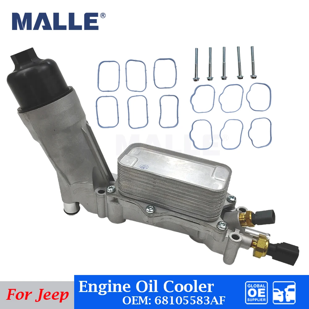 3.6L Engine Oil Cooler Filter Housing For Jeep Wrangler Grand Cherokee Chrysler Dodge Durango Ram V6 Car Accessories 68105583AF
3.6L Engine Oil Cooler Filter Housing For Jeep Wrangler Grand Cherokee Chrysler Dodge Durango Ram V6 Car Accessories 68105583AF