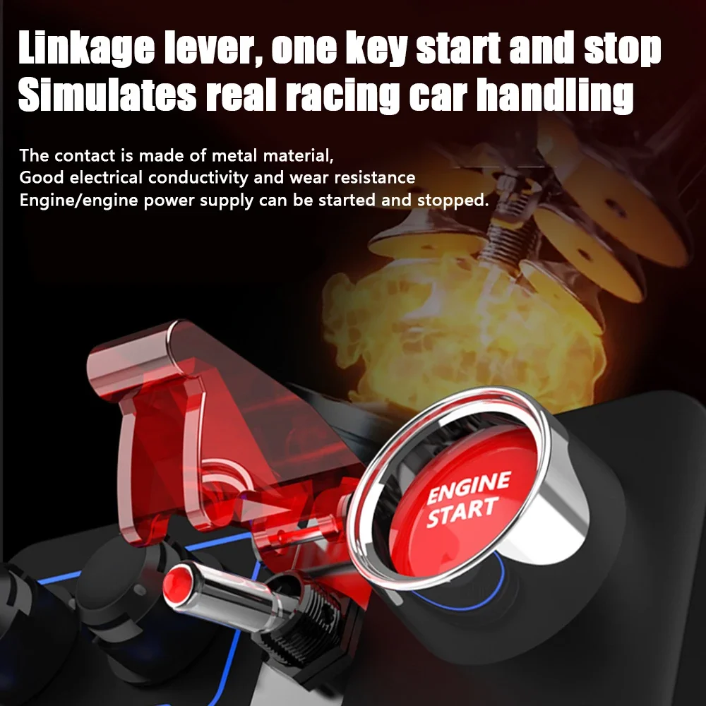 PXN-CB1 OCCA Racing Sim Control Box: Многофункциональный, для игр, гладкая панель из АБС-пластика, евростиль
PXN-CB1 OCCA Racing Sim Control Box: Многофункциональный, для игр, гладкая панель из АБС-пластика, евростиль
