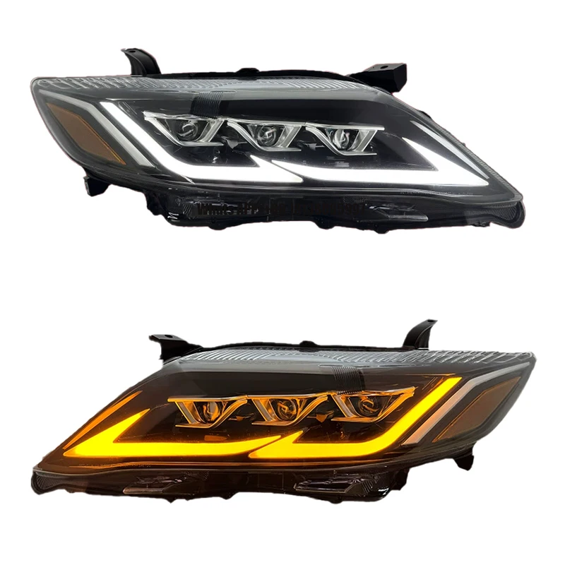 Светодиодные фары для Toyota Camry 2009-2011: Обновленная система освещения, новые светодиодные лампы, ДХО, передние проекционные фары
Светодиодные фары для Toyota Camry 2009-2011: Обновленная система освещения, новые светодиодные лампы, ДХО, передние проекционные фары