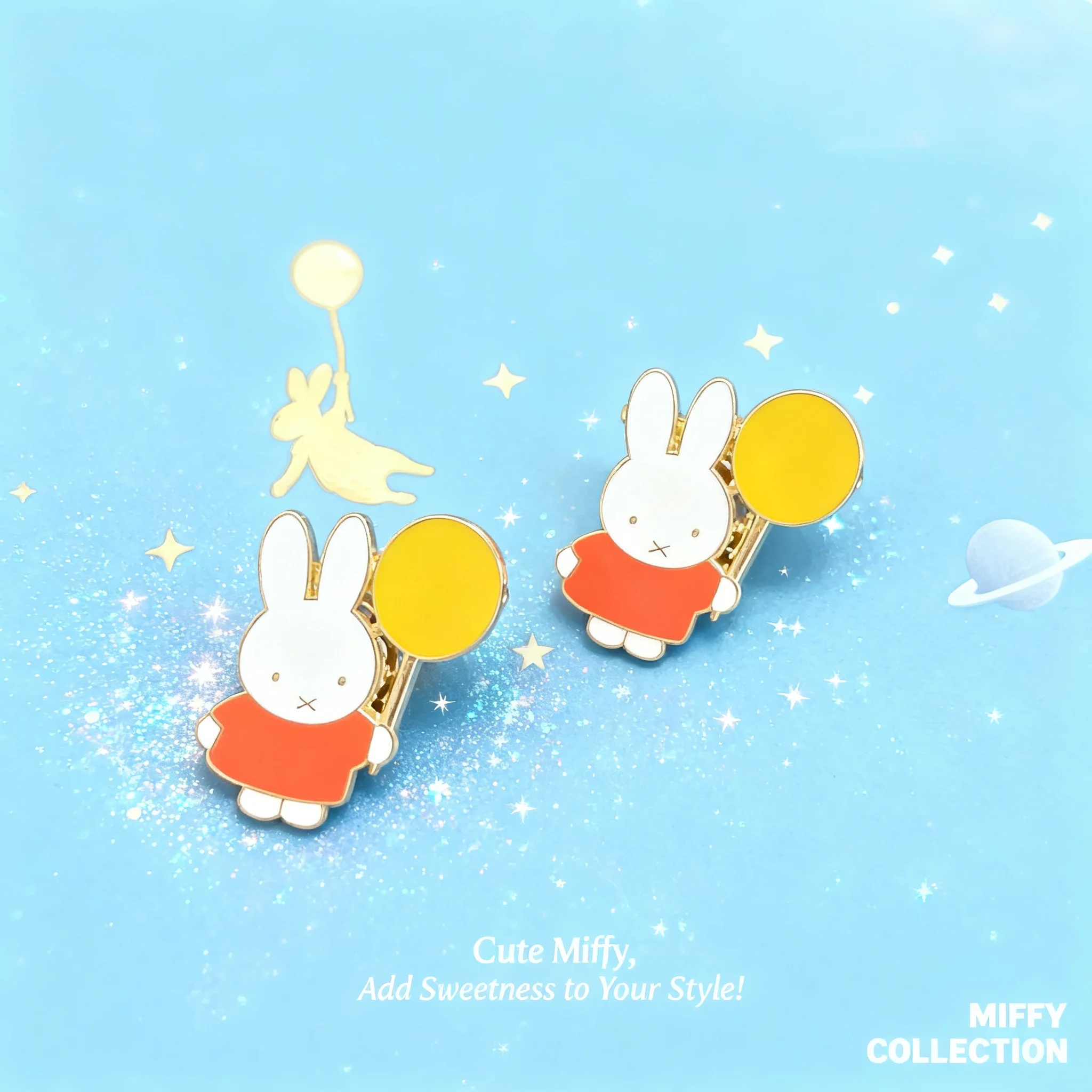 Kawaii Miffy Rabbit Cartoon Balloon Backpack Metal Colored Coat Creative Gift Cute Instagram Accessory
Kawaii Miffy Rabbit Cartoon Balloon Backpack Metal Colored Coat Creative Gift Cute Instagram Accessory