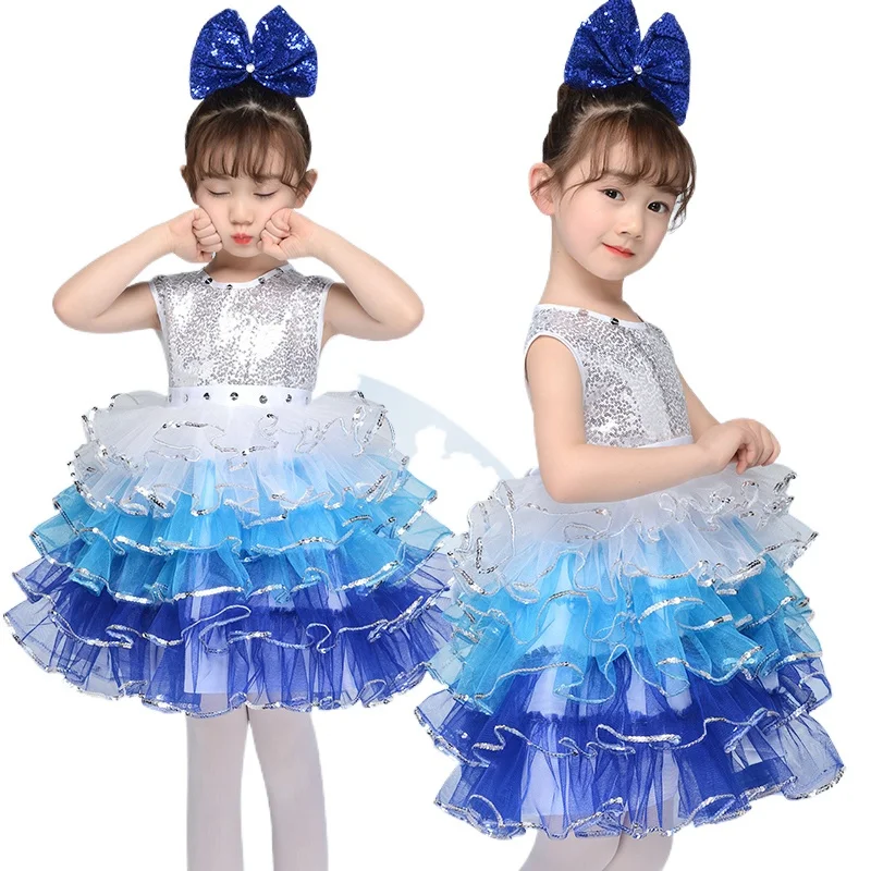Children's performance clothing for Kindergarten princess dress sequins fluffy skirt small lotus style snowing holographic
Children's performance clothing for Kindergarten princess dress sequins fluffy skirt small lotus style snowing holographic