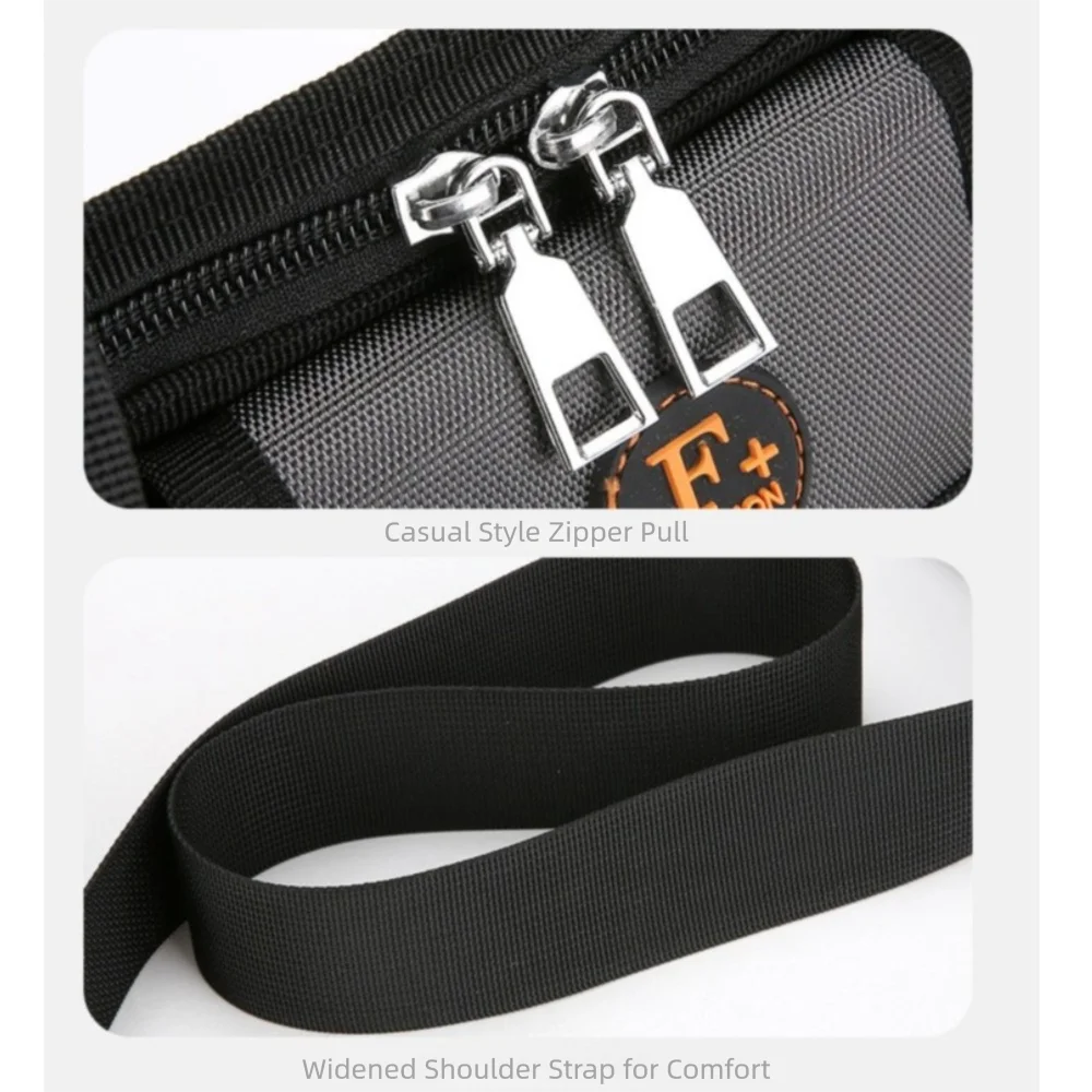 Multifunctional Men's Shoulder Bag Multi Pockets Casual Oxford Crossbody Bags Large Capacity Bottle Holder Outdoor Chest Bag
Multifunctional Men's Shoulder Bag Multi Pockets Casual Oxford Crossbody Bags Large Capacity Bottle Holder Outdoor Chest Bag