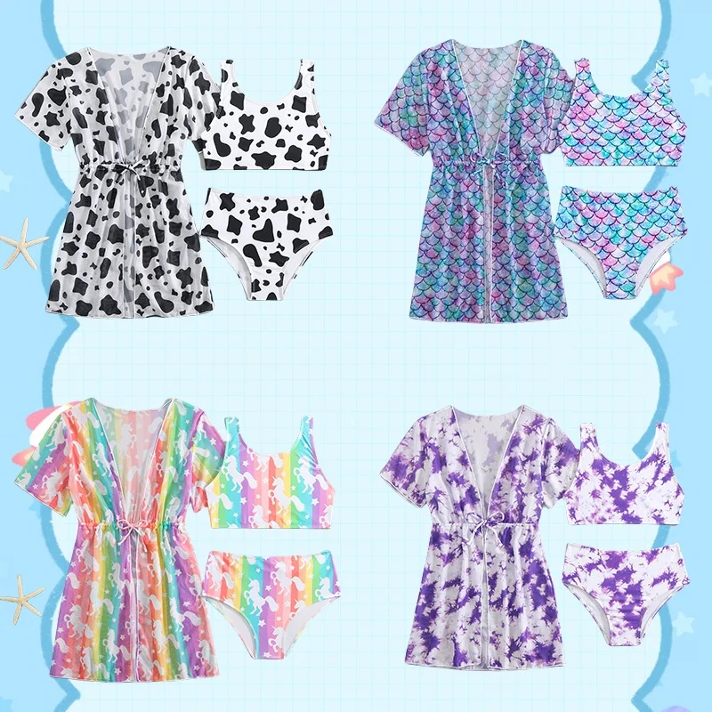 2025 New Mesh 3-Piece Kids Swimsuit for Girls - Cross-border Printed Swimsuit for Medium & Large Children
2025 New Mesh 3-Piece Kids Swimsuit for Girls - Cross-border Printed Swimsuit for Medium & Large Children