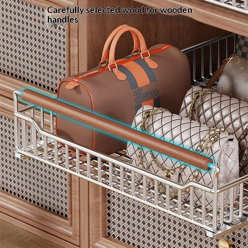 Modern Minimalist ABS Large Capacity Bag Multi Tier Organizer Rack Anti Squeeze Closet Bedroom Home Decor Novelty New Durable
Modern Minimalist ABS Large Capacity Bag Multi Tier Organizer Rack Anti Squeeze Closet Bedroom Home Decor Novelty New Durable