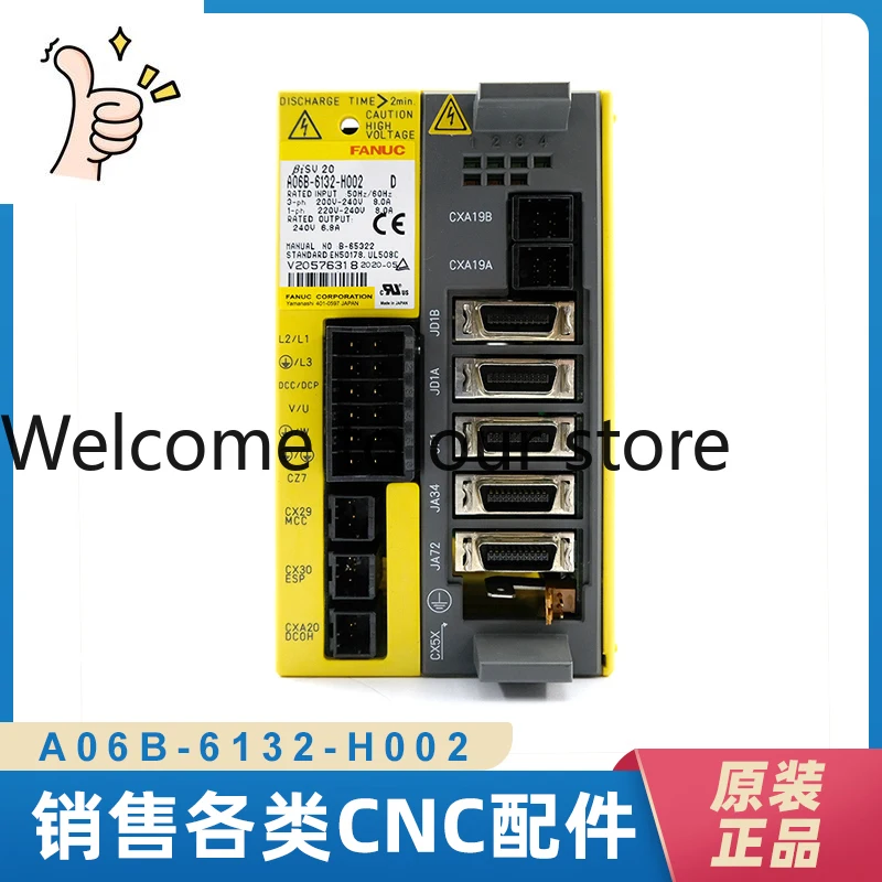 2025 Оригинальный новый драйвер Fanuc A06B-6132-H002 A06B-6132-H003 по выгодной цене
2025 Оригинальный новый драйвер Fanuc A06B-6132-H002 A06B-6132-H003 по выгодной цене