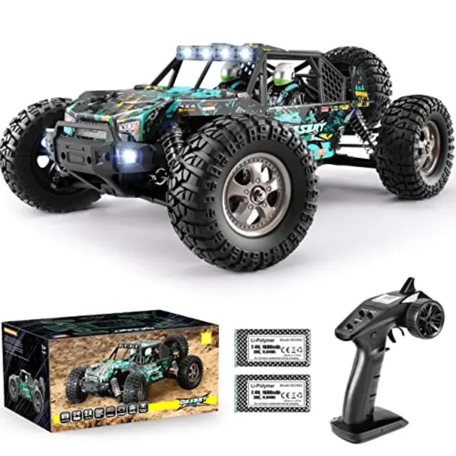Remote Control Truck for Off-Road Use, ABS Plastic Body, Black/Red, 42KM/H High Speed with 550 Motor Upgrade and 40+ Min Play T
Remote Control Truck for Off-Road Use, ABS Plastic Body, Black/Red, 42KM/H High Speed with 550 Motor Upgrade and 40+ Min Play T
