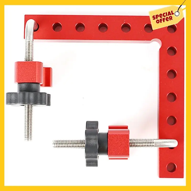 90 Degree Positioning Squares Right Angle Clamping 5.5X5.5Inch Woodworking Carpenter L-Type Corner Clamping Tool
90 Degree Positioning Squares Right Angle Clamping 5.5X5.5Inch Woodworking Carpenter L-Type Corner Clamping Tool