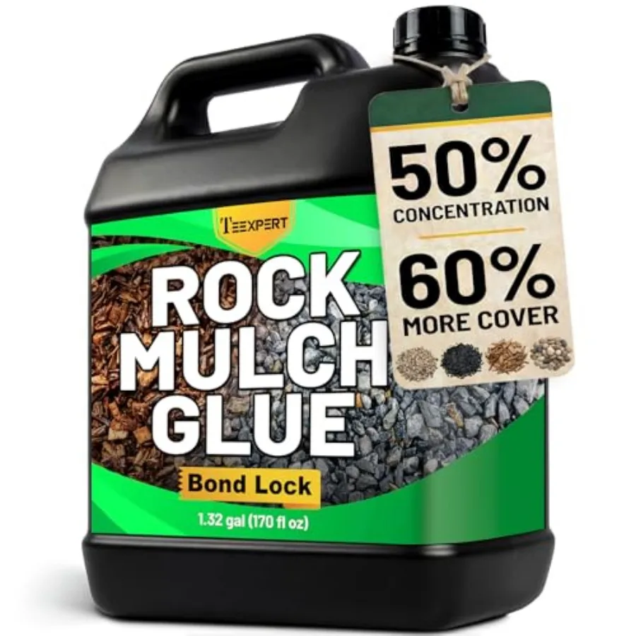 Mulch Glue for Landscaping Rock Glue Pea Gravel Binder Concentrate Heavy Duty Outdoor Stone Adhesive for Slope Between Paver Fl
Mulch Glue for Landscaping Rock Glue Pea Gravel Binder Concentrate Heavy Duty Outdoor Stone Adhesive for Slope Between Paver Fl