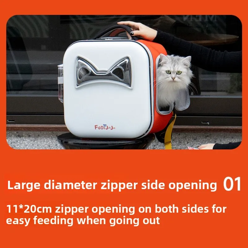 Pet Out Double Shoulder Square Hard Shell Cat Dog Bag Large Space Can Be Fed Mobile Cabin Pet Products
Pet Out Double Shoulder Square Hard Shell Cat Dog Bag Large Space Can Be Fed Mobile Cabin Pet Products