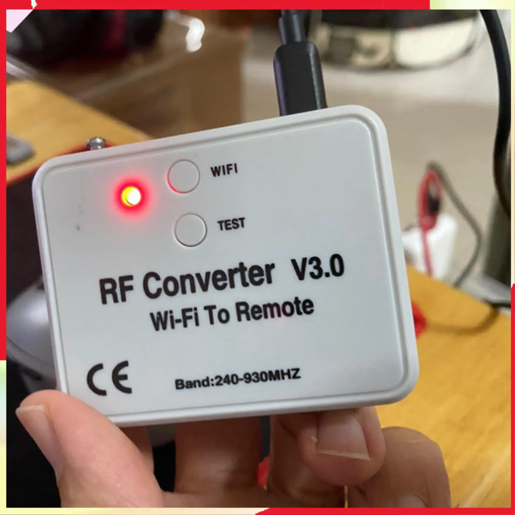 B18B 3X Универсальный беспроводной Wi-Fi в радиочастотный преобразователь телефона вместо пульта дистанционного управления 240-930 МГц для умного дома
B18B 3X Универсальный беспроводной Wi-Fi в радиочастотный преобразователь телефона вместо пульта дистанционного управления 240-930 МГц для умного дома