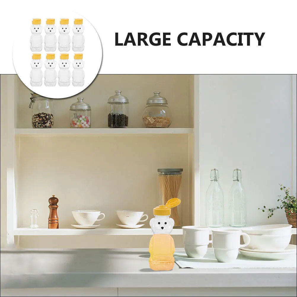 8pcs Bear Shaped Juice Milk Honey Bottle Clear Glass Drink Container Leak Proof Storage for Christmas Party Baby Kids Kitchen
8pcs Bear Shaped Juice Milk Honey Bottle Clear Glass Drink Container Leak Proof Storage for Christmas Party Baby Kids Kitchen