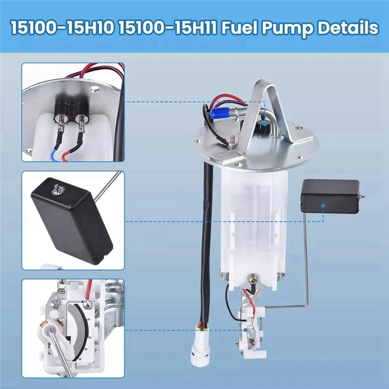 NEW-15100-15H11 Motorcycle Fuel Pump Module Assembly For Suzuki Hayabusa 1300 GSX1300 2013-2020
NEW-15100-15H11 Motorcycle Fuel Pump Module Assembly For Suzuki Hayabusa 1300 GSX1300 2013-2020