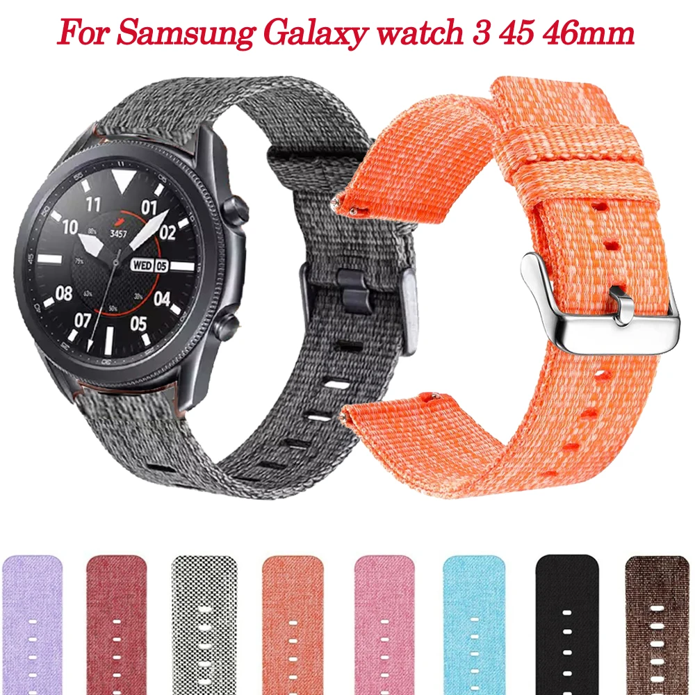 Nylon 20 22mm Smart Watch Band For Samsung Galaxy Watch 3 45 46mm Wristband Strap For Active 2 40 44mm Watchband Bracelet Correa
Nylon 20 22mm Smart Watch Band For Samsung Galaxy Watch 3 45 46mm Wristband Strap For Active 2 40 44mm Watchband Bracelet Correa