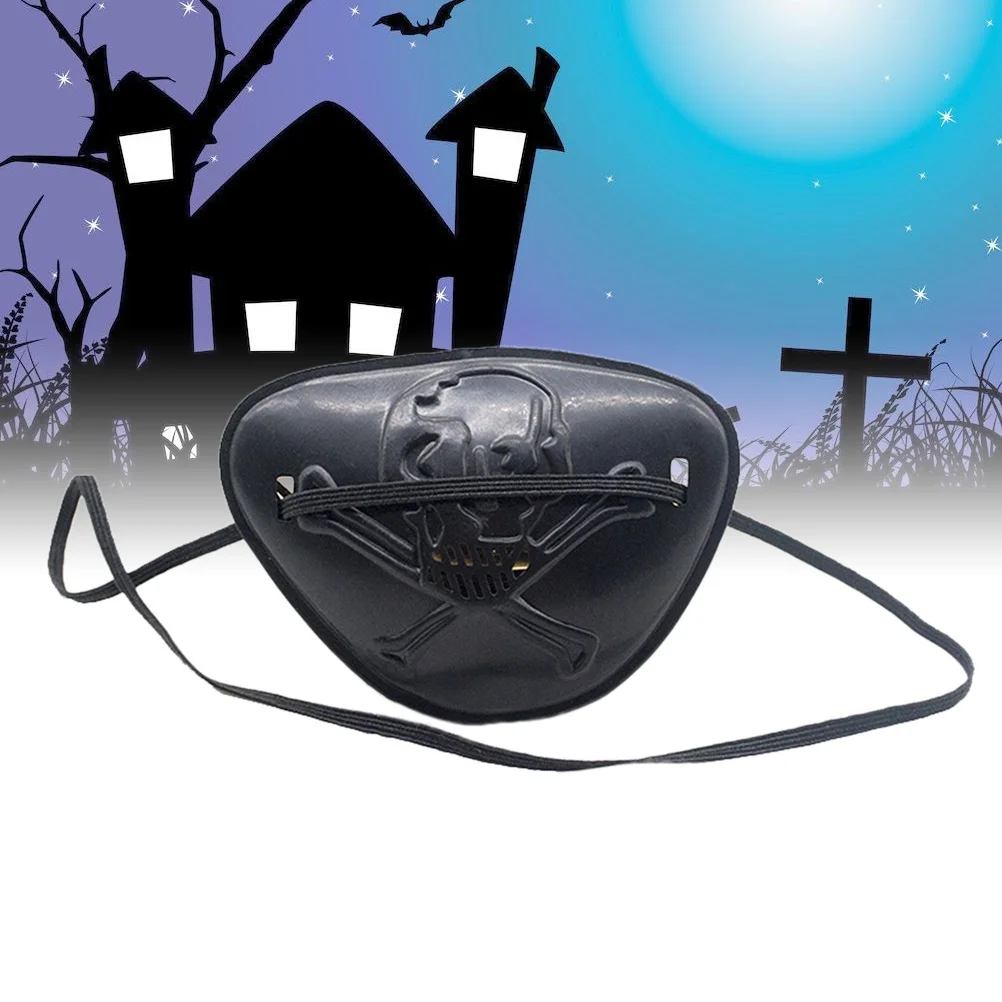 1pc Elastic Strap Eye Mask Props Pirate Costume Accessory Kids Adults Smooth Surface Halloween Party Black White Skull
1pc Elastic Strap Eye Mask Props Pirate Costume Accessory Kids Adults Smooth Surface Halloween Party Black White Skull