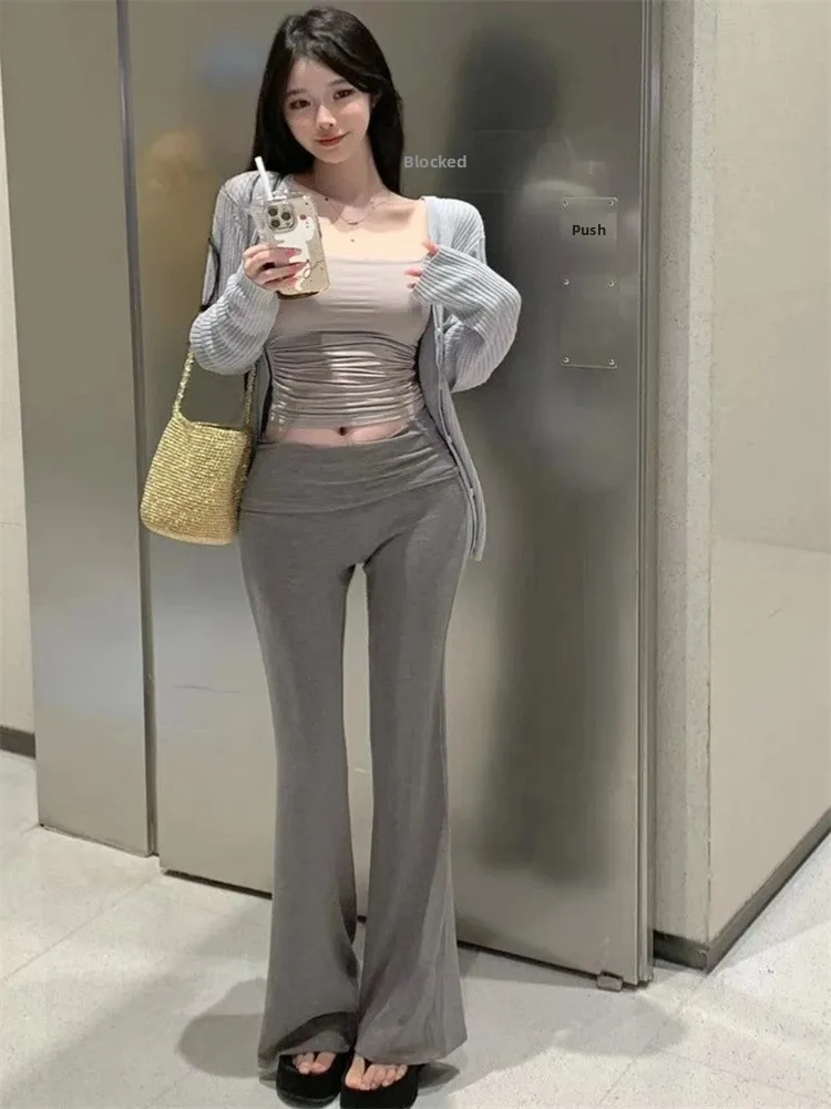 Ay эластичные цветные брюки с высокой талией Blo Spor Fce на подкладке, повседневные брюки-колокольчики для йоги, женские весенне-осенние прямые леггинсы
Ay эластичные цветные брюки с высокой талией Blo Spor Fce на подкладке, повседневные брюки-колокольчики для йоги, женские весенне-осенние прямые леггинсы