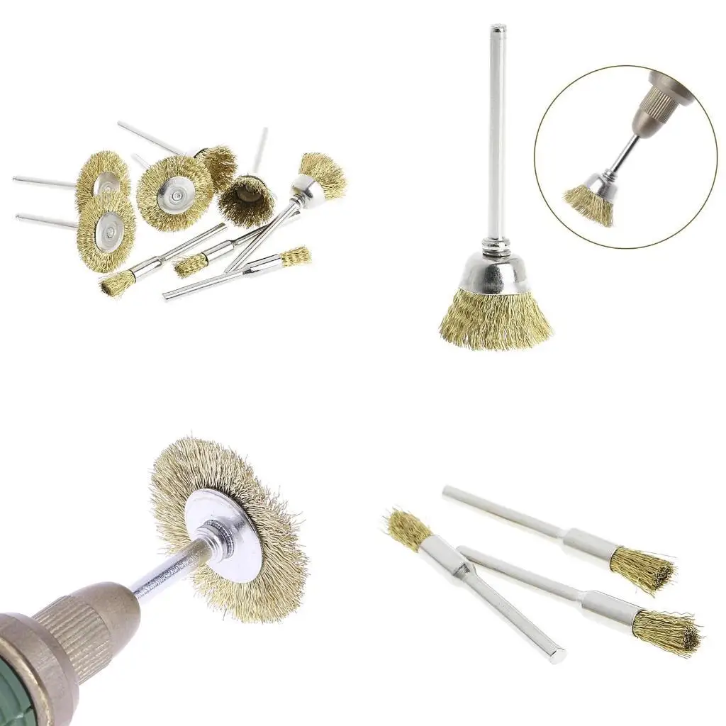 Y1UD 9 Brass Brush Wire Wheel Brushes Die Grinder Rotary Electric Tool for Engraver
Y1UD 9 Brass Brush Wire Wheel Brushes Die Grinder Rotary Electric Tool for Engraver