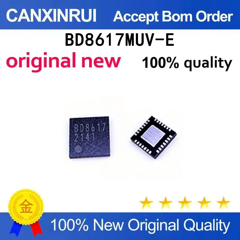 (5-100 pieces)Brand new original BD8617MIV-E BD8617 QFN spot chip IC
(5-100 pieces)Brand new original BD8617MIV-E BD8617 QFN spot chip IC