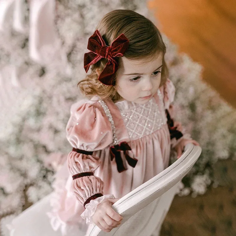 Kids Spanish Lolita Vintage Princess Ball Gown Lace Print Design Baby Birthday Gift Children Turkey Dresses For Girls
Kids Spanish Lolita Vintage Princess Ball Gown Lace Print Design Baby Birthday Gift Children Turkey Dresses For Girls
