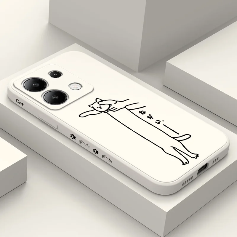 Long Horned Cat Phone Case For Xiaomi Redmi Note 14 13 12 12S 11 11S 10 10S 9 9S Pro Plus 4G 5G Liquid Silicone Cover
Long Horned Cat Phone Case For Xiaomi Redmi Note 14 13 12 12S 11 11S 10 10S 9 9S Pro Plus 4G 5G Liquid Silicone Cover