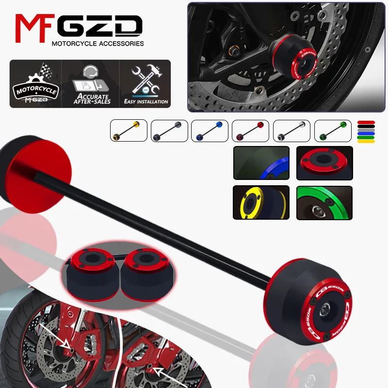 New cb650r Motorcycle Accessories Front Wheel Fork Slider Axle Crash Protector Cap For HONDA CB650R 2014-2020 2021
New cb650r Motorcycle Accessories Front Wheel Fork Slider Axle Crash Protector Cap For HONDA CB650R 2014-2020 2021