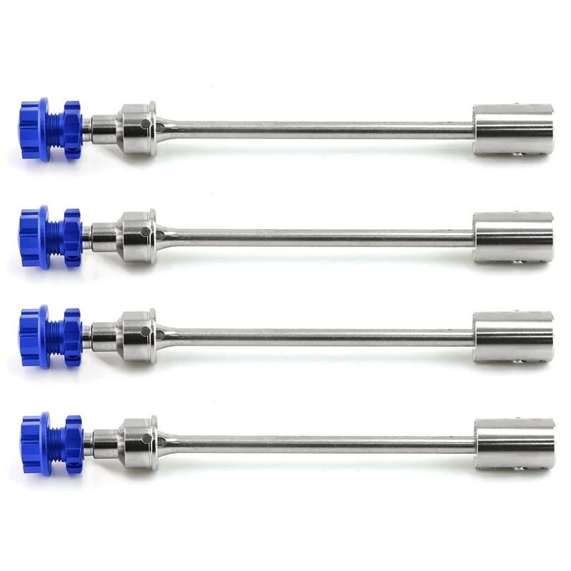 4Piece Steel Drive Shaft CVD Driveshaft With Splined Wheel E-Revo 2.0 86086-4 1/10 Replacement Accessories ,6
4Piece Steel Drive Shaft CVD Driveshaft With Splined Wheel E-Revo 2.0 86086-4 1/10 Replacement Accessories ,6