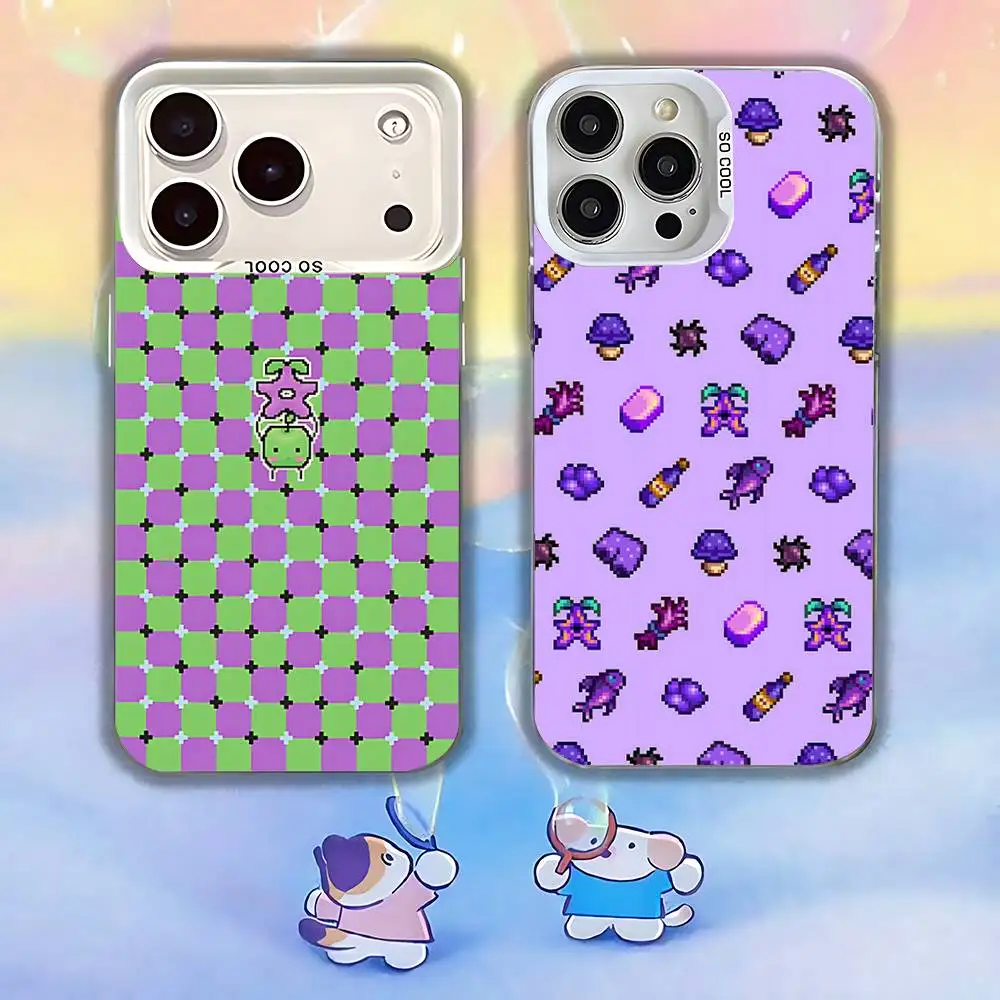 S-Stardew Cartoon V-Valley Phone Case For iPhone 17,16,13,12,X,11,15,14,Pro,Max,Plus,SE4,Air,Mini White IMD HD Matte
S-Stardew Cartoon V-Valley Phone Case For iPhone 17,16,13,12,X,11,15,14,Pro,Max,Plus,SE4,Air,Mini White IMD HD Matte