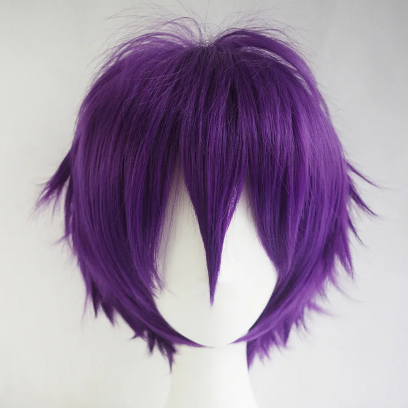 Upturned , fluffy and voluminous, game cosplay wig, short straight hair, multiple colors available, anime headgear
Upturned , fluffy and voluminous, game cosplay wig, short straight hair, multiple colors available, anime headgear