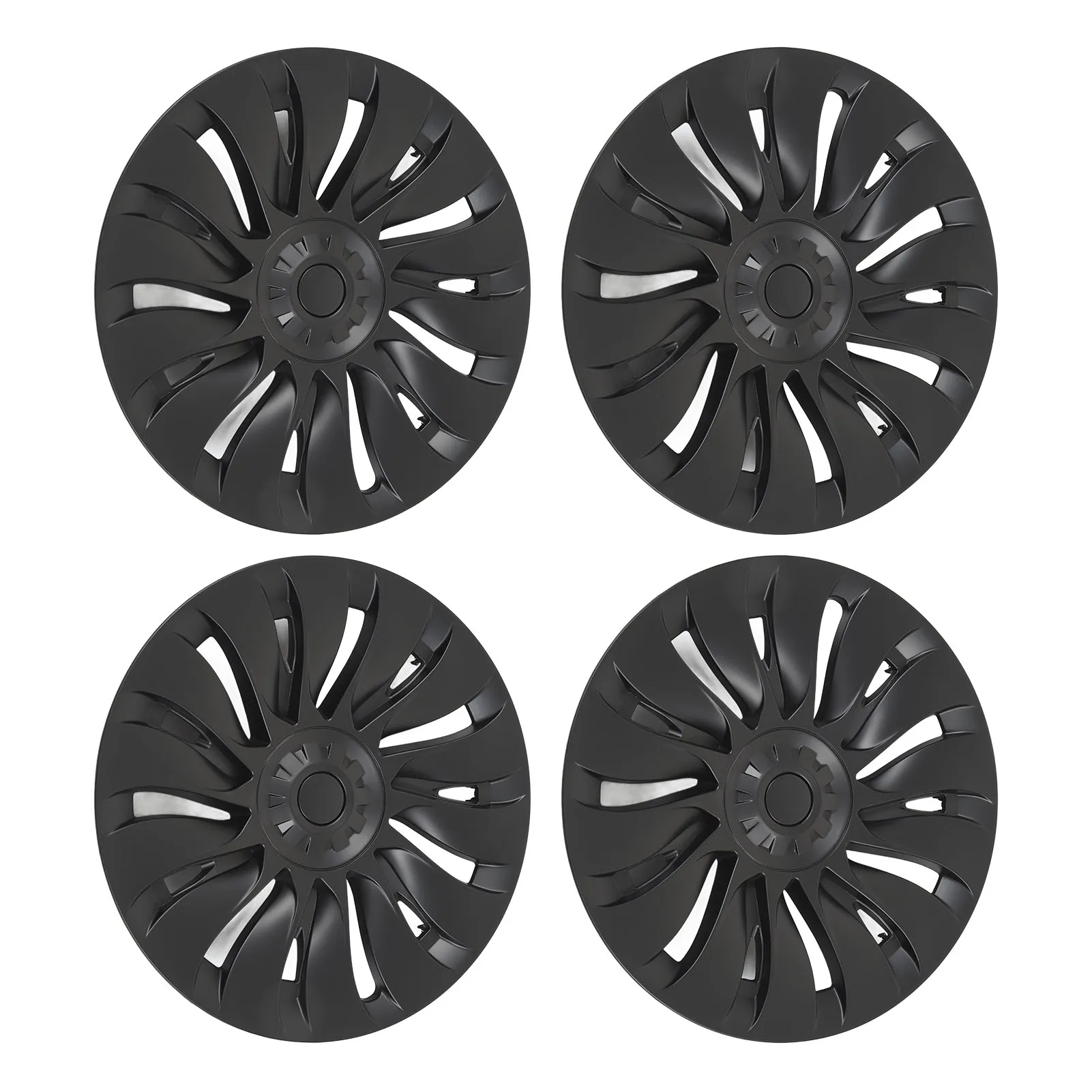 19 Inch Wheel Hub Cap Matte Black Automobile Wheel Hub Fully Wrap Rim Protector Replacement for Tesla Model Y 2020 to 2023
19 Inch Wheel Hub Cap Matte Black Automobile Wheel Hub Fully Wrap Rim Protector Replacement for Tesla Model Y 2020 to 2023