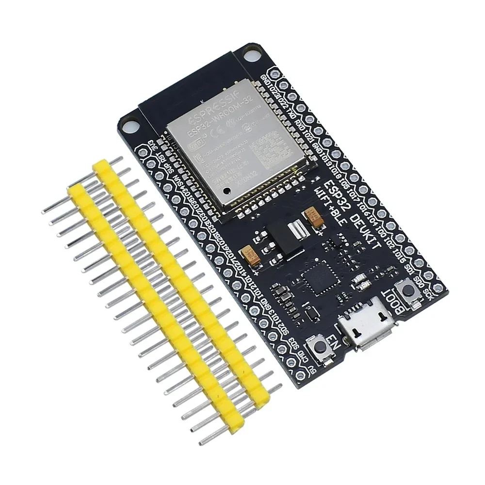 ESP32 Development Board WiFi+Bluetooth Ultra-Low Power Consumption Dual Core ESP-32 ESP-32S ESP 32 Similar ESP8266
ESP32 Development Board WiFi+Bluetooth Ultra-Low Power Consumption Dual Core ESP-32 ESP-32S ESP 32 Similar ESP8266