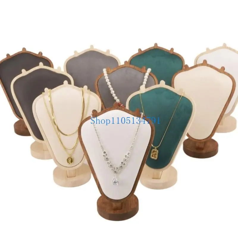 98km Sturdy Lint Covered Necklace Bust Portable Jewelry Organization Home Accessory Necklace Display Rack Decoration
98km Sturdy Lint Covered Necklace Bust Portable Jewelry Organization Home Accessory Necklace Display Rack Decoration