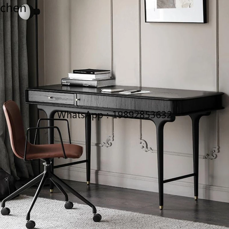 solid wood desk retro desk medieval home writing computer household goods
solid wood desk retro desk medieval home writing computer household goods