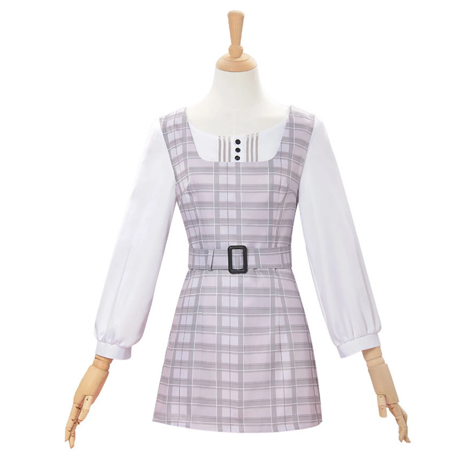 Anime Anon Chihaya Cosplay Costume Grid Dress Long Sleeves Shirt Adult Woman Sexy Cute Daily Party Set
Anime Anon Chihaya Cosplay Costume Grid Dress Long Sleeves Shirt Adult Woman Sexy Cute Daily Party Set