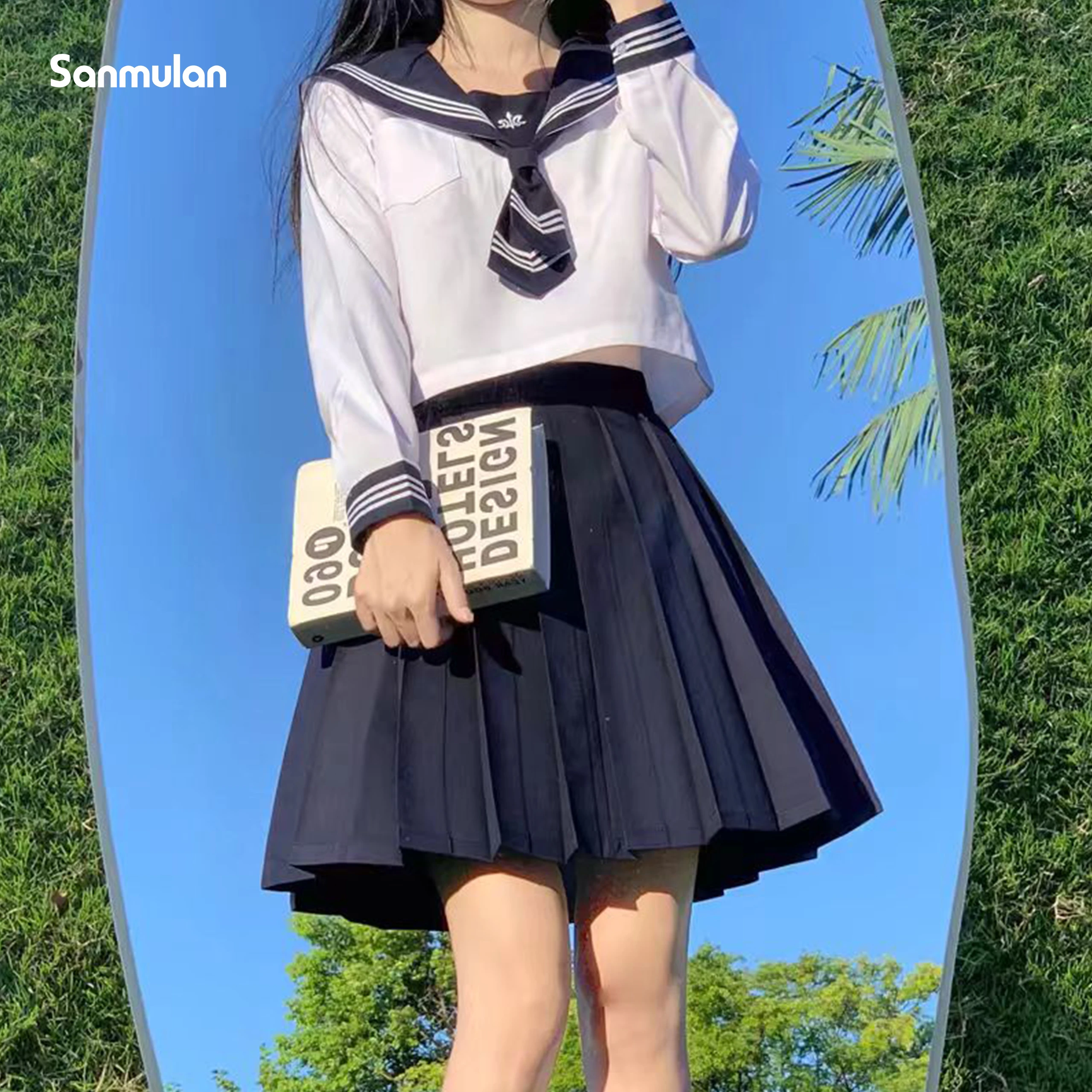 Basic Jk School Uniform for Girls Japan Style School Look Navy Sailor Seifuku Suits Cute Pleated Skirt Cosplay Costumes Women
Basic Jk School Uniform for Girls Japan Style School Look Navy Sailor Seifuku Suits Cute Pleated Skirt Cosplay Costumes Women