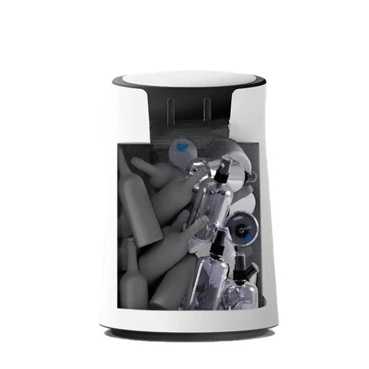 Stainless steel smart trash can with lid, induction type
Stainless steel smart trash can with lid, induction type