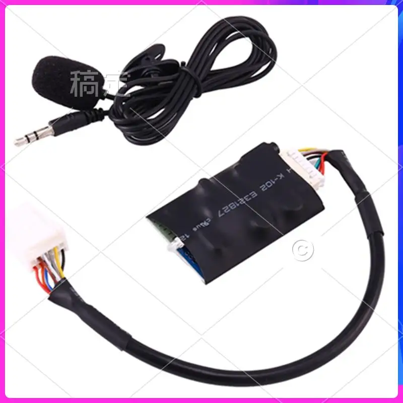 AR-Car Radio Audio Adapter Bluetooth Aux Cable Microphone Handsfree Music Interface
AR-Car Radio Audio Adapter Bluetooth Aux Cable Microphone Handsfree Music Interface