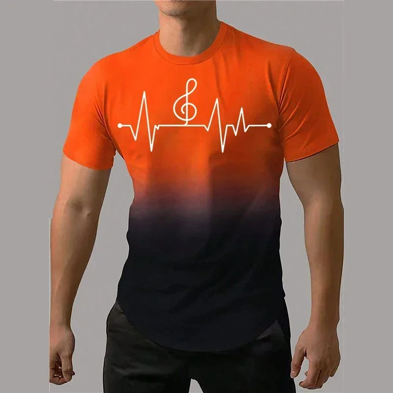 Gradient Musical Note 3D Print T-Shirts Streetwear Men Fashion Casual Oversized O-Neck Short Sleeved T Shirt Tees Tops Clothing
Gradient Musical Note 3D Print T-Shirts Streetwear Men Fashion Casual Oversized O-Neck Short Sleeved T Shirt Tees Tops Clothing