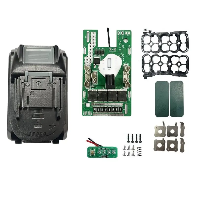 YSS-For 21700 Battery Storage Box Case- 10Core Protection Board DC6A Fast Charging Support For 4TOLL Batteries
YSS-For 21700 Battery Storage Box Case- 10Core Protection Board DC6A Fast Charging Support For 4TOLL Batteries