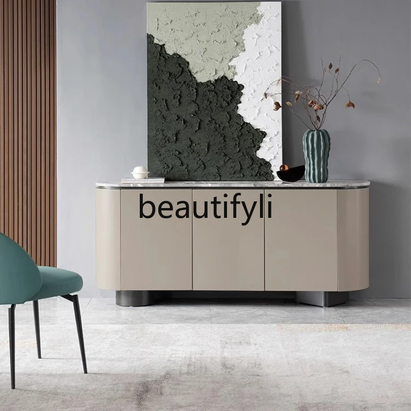 Italian Style Light Luxury Marble Sideboard Modern Solid Wood Storage Cabinet
Italian Style Light Luxury Marble Sideboard Modern Solid Wood Storage Cabinet