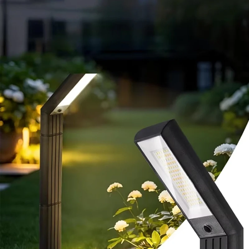 IP65 Waterproof Pathway Lawn Lamp 3colors or RGB Light Light Sensing Intelligence Outdoor Pathway Lighting Solar Garden Lights
IP65 Waterproof Pathway Lawn Lamp 3colors or RGB Light Light Sensing Intelligence Outdoor Pathway Lighting Solar Garden Lights