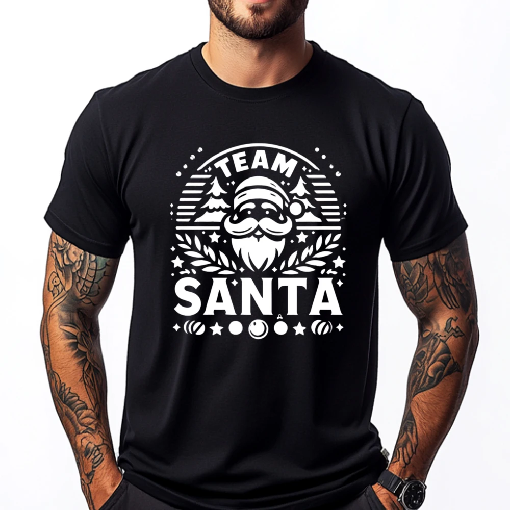 Team Santa Christmas Family Matching Christmas Brand Clothing Male Camiseta Tee Shirt Mother's Day Gift Idea
Team Santa Christmas Family Matching Christmas Brand Clothing Male Camiseta Tee Shirt Mother's Day Gift Idea