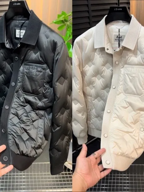 Мужская зимняя куртка Fluffy White Du down Jaet: теплая, морозостойкая, с модным воротником, стильная верхняя одежда
Мужская зимняя куртка Fluffy White Du down Jaet: теплая, морозостойкая, с модным воротником, стильная верхняя одежда