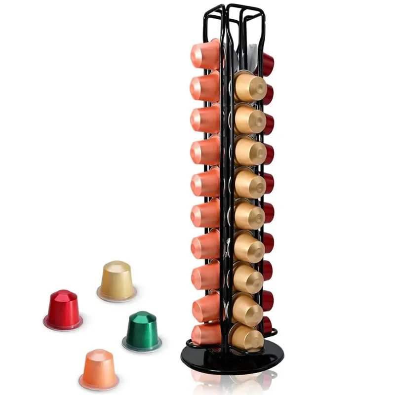ABZL Silent Rotating For Pod Holder Carousel, Coffee For Pod Holder Holds 40 Capsules Space-Saving Espresso Organizer For Kitche
ABZL Silent Rotating For Pod Holder Carousel, Coffee For Pod Holder Holds 40 Capsules Space-Saving Espresso Organizer For Kitche