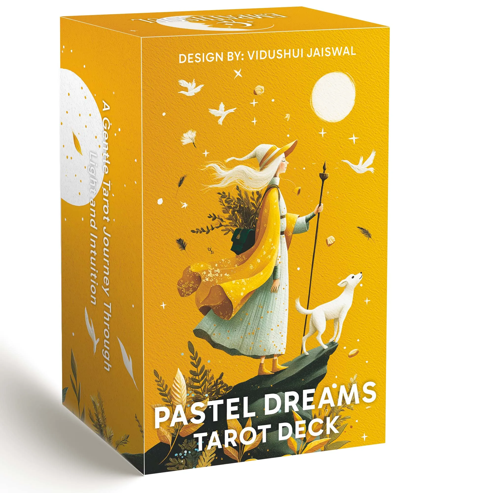 Pastel Dreams Tarot Deck, 78 Boho Aesthetic Tarot Cards with Guidebook, Card Games, Intuitive Reading, Divination Tool, 14+
Pastel Dreams Tarot Deck, 78 Boho Aesthetic Tarot Cards with Guidebook, Card Games, Intuitive Reading, Divination Tool, 14+
