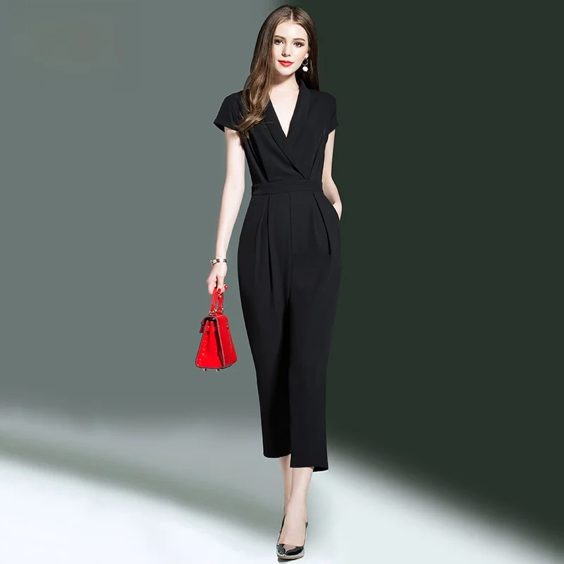 Faionable корейский шифоновый комбинезон, женский летний Новое поступление, утягивающий костюм с высокой талией и девятью точками, рабочая одежда, костюм OL
Faionable корейский шифоновый комбинезон, женский летний Новое поступление, утягивающий костюм с высокой талией и девятью точками, рабочая одежда, костюм OL