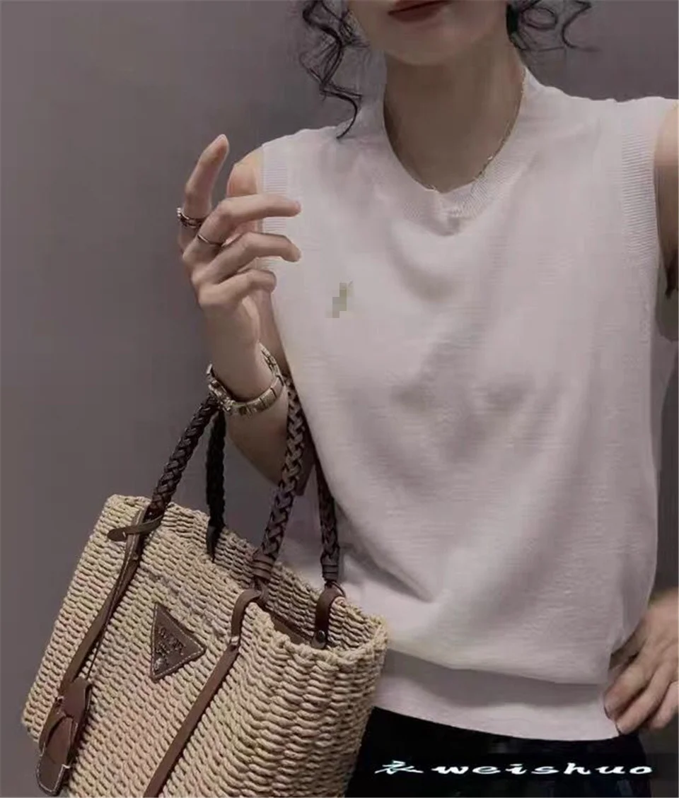 Новинка: Женская модная универсальная свободная летняя вязаная шерстяная базовая футболка Ele round Ne Svel
Новинка: Женская модная универсальная свободная летняя вязаная шерстяная базовая футболка Ele round Ne Svel