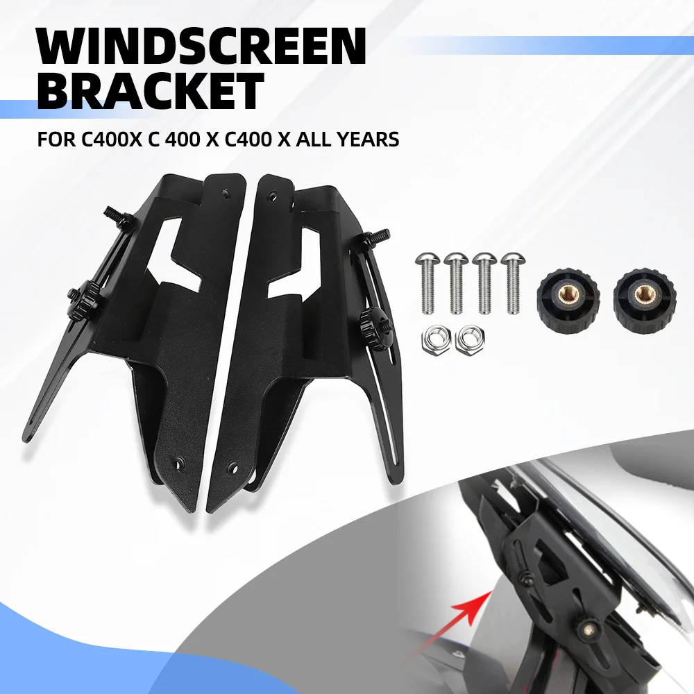 For BMW C 400 X C400 X ALL YEARS Motorcycle Windscreen Adjusters Stand CNC Windshield Bracket fits Windshield Adjustable C400X
For BMW C 400 X C400 X ALL YEARS Motorcycle Windscreen Adjusters Stand CNC Windshield Bracket fits Windshield Adjustable C400X