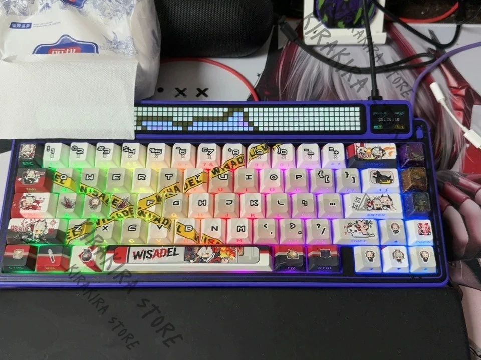 Wiš'adel Arknights KBC Kforce Keycap Cosplay Computer Ornament Anime PBT Keyboard Keycaps Mascot Originality Gift
Wiš'adel Arknights KBC Kforce Keycap Cosplay Computer Ornament Anime PBT Keyboard Keycaps Mascot Originality Gift