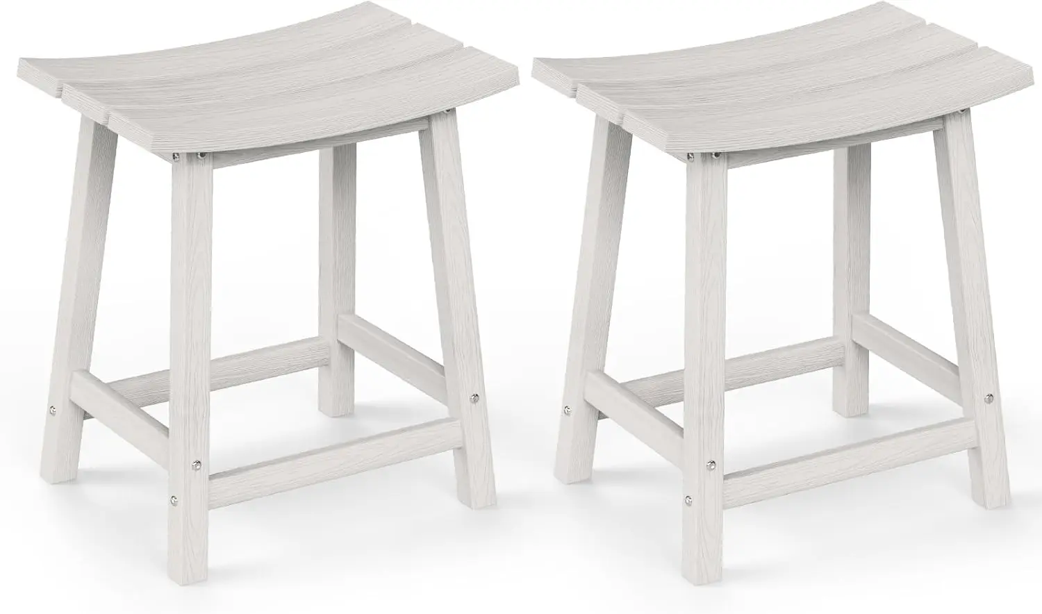 Outdoor Bar Stools Set Of 2,Hdpe 24-Inch Counter Height Bar Stools,400 Lbs Weight Acity, Tools For Kitchen
Outdoor Bar Stools Set Of 2,Hdpe 24-Inch Counter Height Bar Stools,400 Lbs Weight Acity, Tools For Kitchen