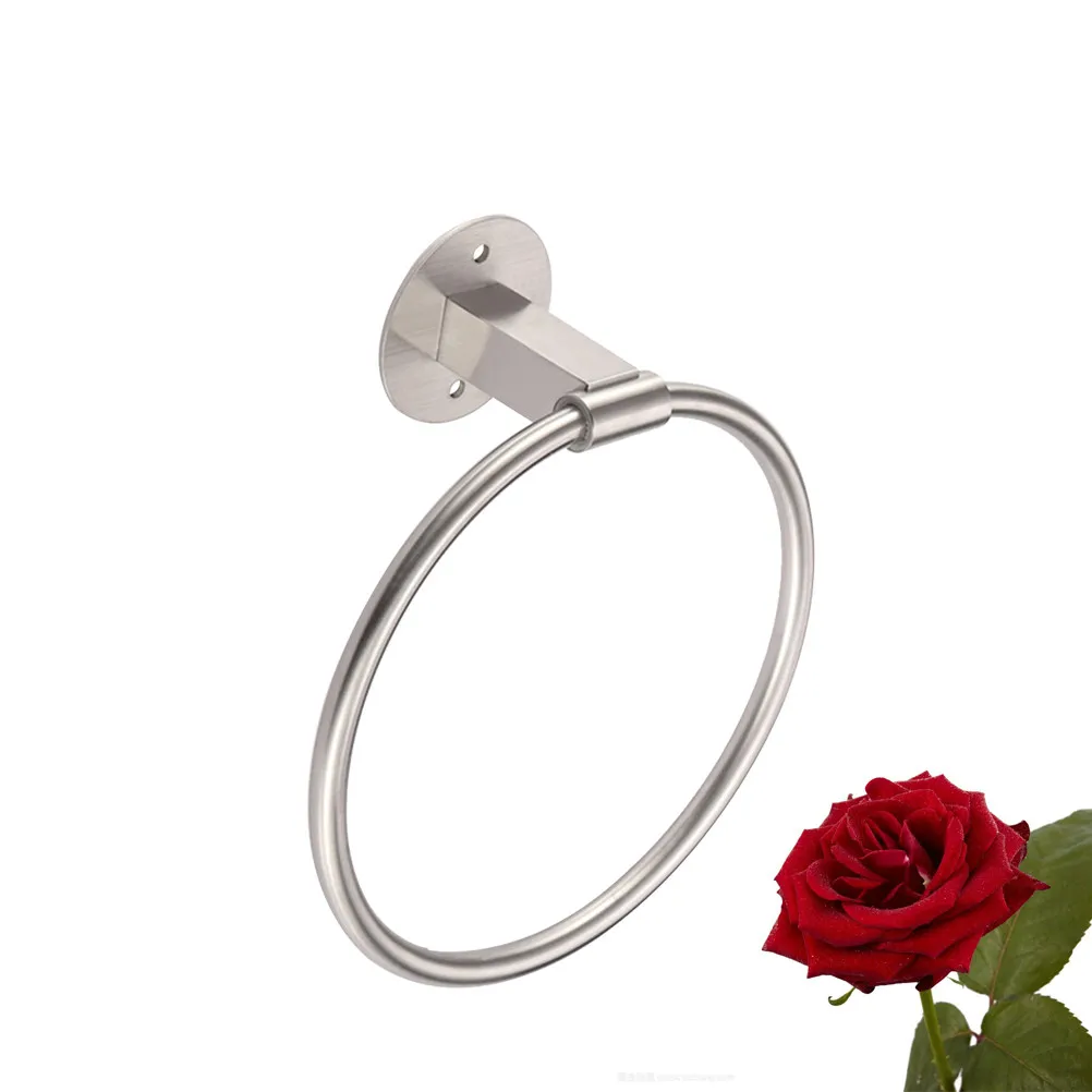 Elegant Stainless Steel Towel Ring No Drill Wall Mount Bathroom Decor Accessory Round Towel Hanger for Kitchen Toilet
Elegant Stainless Steel Towel Ring No Drill Wall Mount Bathroom Decor Accessory Round Towel Hanger for Kitchen Toilet